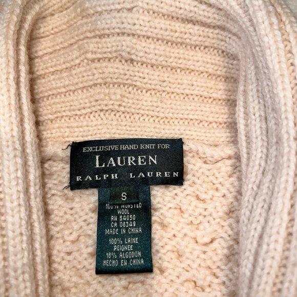 Ralph Lauren Handknit Wool Cardigan - Picture 4 of 5
